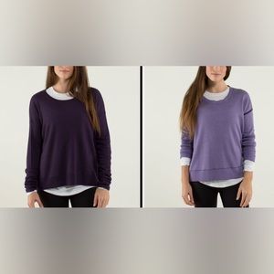 Lululemon Pure Balance Sweater * Reversible